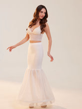 Load image into Gallery viewer, Mermaid Petticoat  with  Corsage Skirt  ,Wedding Dress Underskirt for Enhanced Shape