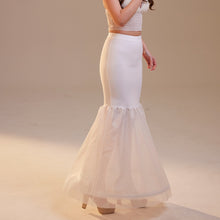 Load image into Gallery viewer, Mermaid Petticoat  with  Corsage Skirt  ,Wedding Dress Underskirt for Enhanced Shape
