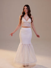 Load image into Gallery viewer, Mermaid Petticoat  with  Corsage Skirt  ,Wedding Dress Underskirt for Enhanced Shape