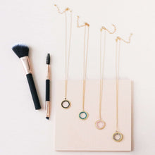 Load image into Gallery viewer, Halo Mini Gold Pendants