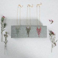 Load image into Gallery viewer, Mini Gemstone Fringe Necklaces