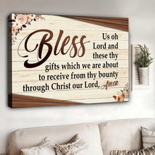 Load image into Gallery viewer, Bless Us Oh Lord Faith Sign III