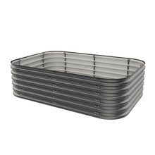 Load image into Gallery viewer, Gro-Rite "No Tools Needed" Premium Metal Raised Garden Bed Kit