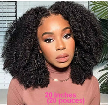 Load image into Gallery viewer, Mongolian | Kinky Curly | Human Hair | Lace Front | Lace Closure Wig