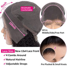 Load image into Gallery viewer, Mongolian | Kinky Curly | Human Hair | Lace Front | Lace Closure Wig