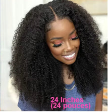 Load image into Gallery viewer, Mongolian | Kinky Curly | Human Hair | Lace Front | Lace Closure Wig