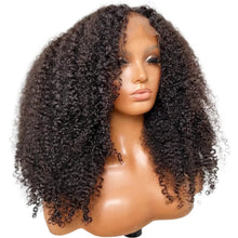 Load image into Gallery viewer, Mongolian | Kinky Curly | Human Hair | Lace Front | Lace Closure Wig