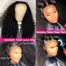 Load image into Gallery viewer, Mongolian | Kinky Curly | Human Hair | Lace Front | Lace Closure Wig