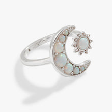 Load image into Gallery viewer, Moon + Sun Opal Ring