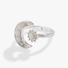 Load image into Gallery viewer, Moon + Sun Opal Ring