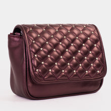 Load image into Gallery viewer, The Leno Burgundy Leather Handbag