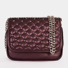 Load image into Gallery viewer, The Leno Burgundy Leather Handbag