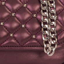 Load image into Gallery viewer, The Leno Burgundy Leather Handbag