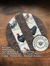 Load image into Gallery viewer, Medium Bowl &amp; Banneton Covers