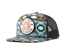 Load image into Gallery viewer, ARIAT Southwest Round Patch (Black/Multi) - Trucker Cap
