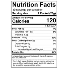 Load image into Gallery viewer, Muscle Boosters White Cheddar Box - Organic Grass-Fed Whey Protein Isolate (10 Single Serve Packs)
