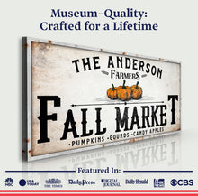 Load image into Gallery viewer, Farmers Fall Market Sign
