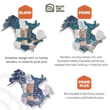 Load image into Gallery viewer, 3D Wooden World Map Mystery