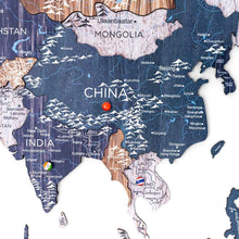 Load image into Gallery viewer, 3D Wooden World Map Mystery