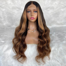 Load image into Gallery viewer, Mystique Glueless 5x5 HD Lace Professionally Colored 100% Human Hair Closure Wig
