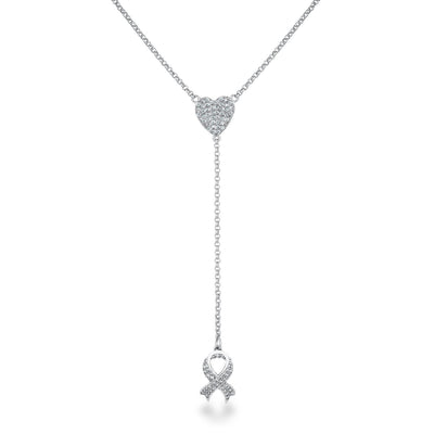 Rhodium Plated CZ 