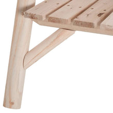 Load image into Gallery viewer, Adirondack Patio 2 Chair Lounger with Center Coffee Table Natural
