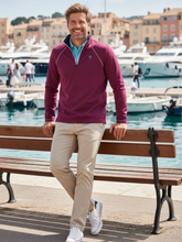Load image into Gallery viewer, New Harbor Quarter Zip Effortless Comfort