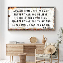 Load image into Gallery viewer, You Are Loved More Than You Know Rustic Sign
