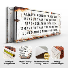 Load image into Gallery viewer, You Are Loved More Than You Know Rustic Sign
