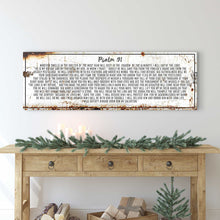 Load image into Gallery viewer, Psalm 91 - He Is My Refuge Sign