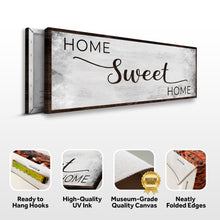 Load image into Gallery viewer, Home Sweet Home Grunge Sign