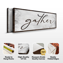 Load image into Gallery viewer, Gather Grunge Sign