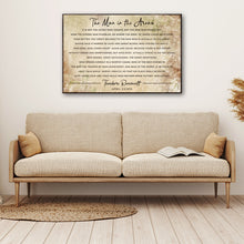Load image into Gallery viewer, The Man In The Arena Grunge Sign