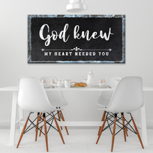 Load image into Gallery viewer, God Knew Sign III