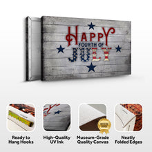 Load image into Gallery viewer, Happy Fourth Of July Sign