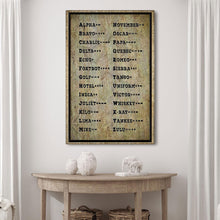 Load image into Gallery viewer, Morse Code Sign