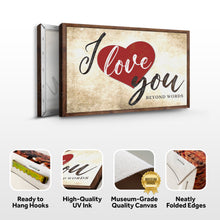 Load image into Gallery viewer, Valentine Beyond Words Sign