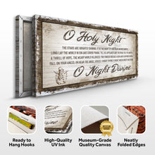 Load image into Gallery viewer, O Holy Night Christmas Sign