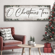 Load image into Gallery viewer, O Christmas Tree, Wood Christmas Sign