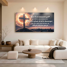 Load image into Gallery viewer, Joshua 1:9 - God Is With You Wherever You Go Faith Sign II