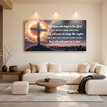Load image into Gallery viewer, Isaiah 40:31 - Those Who Hope In The Lord Faith Sign