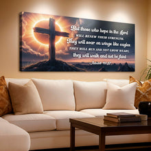 Load image into Gallery viewer, Isaiah 40:31 - Those Who Hope In The Lord Faith Sign