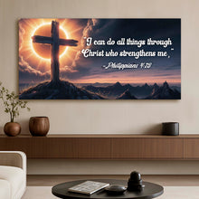 Load image into Gallery viewer, Philippians 4:13 - I Can Do All Things Through Christ Faith Sign