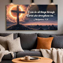 Load image into Gallery viewer, Philippians 4:13 - I Can Do All Things Through Christ Faith Sign