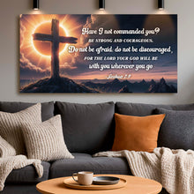 Load image into Gallery viewer, Joshua 1:9 - God Is With You Wherever You Go Faith Sign II