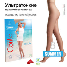 Load image into Gallery viewer, Conte Summer 8 Den - Classic Ultra-thin Invisible Women's Pantyhose (14С-17СП)