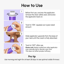 Load image into Gallery viewer, Pro-Retinol Neck Lifting Cream Massager
