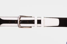 Load image into Gallery viewer, The Neiva Black/White Leather Belt