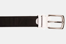 Load image into Gallery viewer, The Neiva Black/White Leather Belt