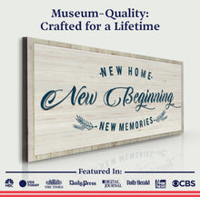 Load image into Gallery viewer, New Home, New Beginning Sign III
